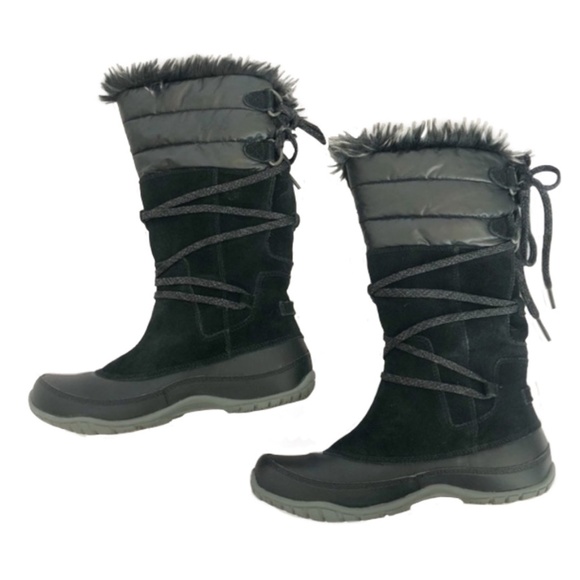 The North Face Black Jozie Purna Winter Boots, Sz 9 - Picture 6 of 14